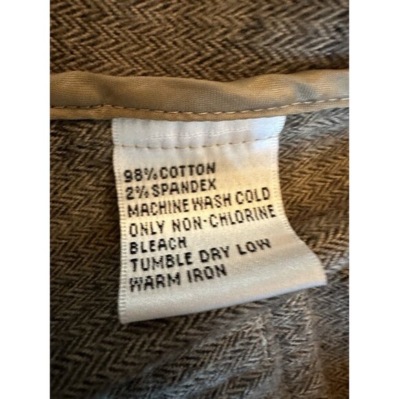 Vintage Talbots All Season Brown Tweed Herringbone blazer 8P, 3 Button Petite - Picture 8 of 9